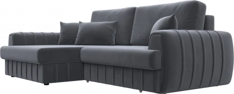 Диван угловой Лига-057 НПБ угол левый Лига Диванов (Велюр) арт.129271L