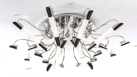 Потолочная люстра IDLamp Milada 401/15PF-LEDChrome