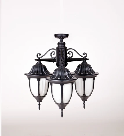 Потолочный светильник уличный Oasis Light GENUYA 92170A/3 Bl (220V, фонарь, IP44)