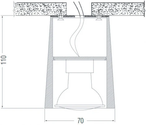 Потолочный светильник Donolux N1594 N1594-Chrom (220V, круглые)