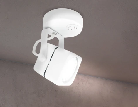 Спот Ambrella Techno Spot TA108 (220V, выключатель, куб)