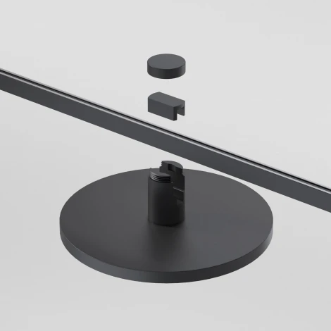 Трековый светильник Elektrostandard Esthetic Magnetic 10W 3000K (чёрный) 85125/01 (LED, 24V, круглые)