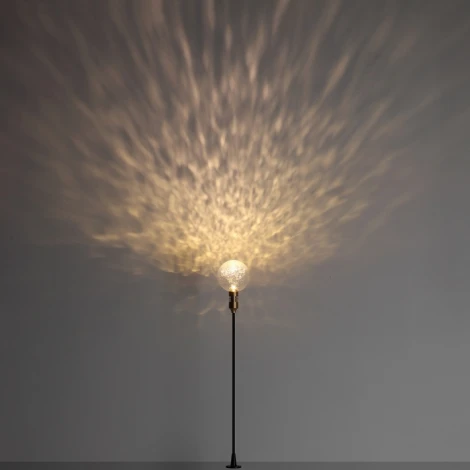 Уличный светильник IP65 Odeon Light Dande 7121/2GL 655мм металл/стекло LED 2W 24V (шар)