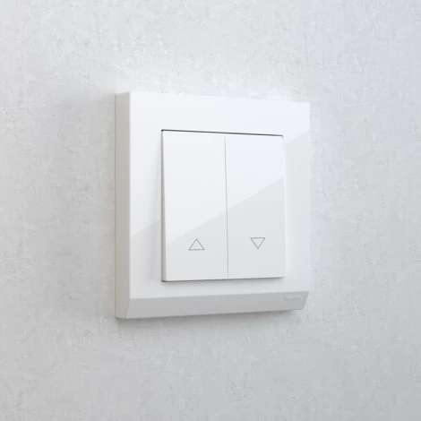 Выключатель жалюзи (белый) Werkel W1124501 (a051132)