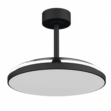 Потолочная светодиодная люстра с вентилятором и пультом Mantra Slim Fan 9055