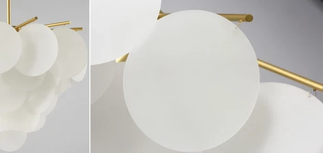 Потолочная люстра на штанге артишок Nimbus D80 ImperiumLoft 40,1883 (179810-22) (220V)