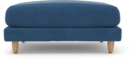 Банкетка Arsko Корс 2 синий велюр