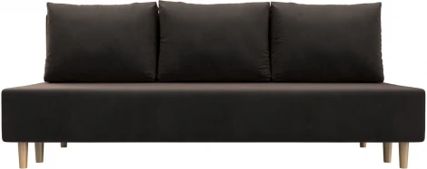 Диван прямой Лига-033 (Коричневый/Велюр) Лига Диванов арт.121092