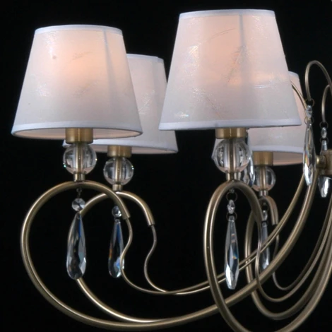 Подвесная люстра ILLUMICO IL0193-8PSQ-24 AB CASTOR (220V, на цепи)