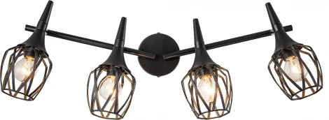 Настенно-потолочный спот Escada Gale 1120/4A 4x40Вт E14, металл, чёрный (220V)