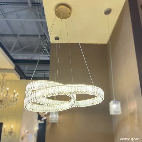 Подвесной светильник Crystal Lux MUSIKA SP120W LED GOLD