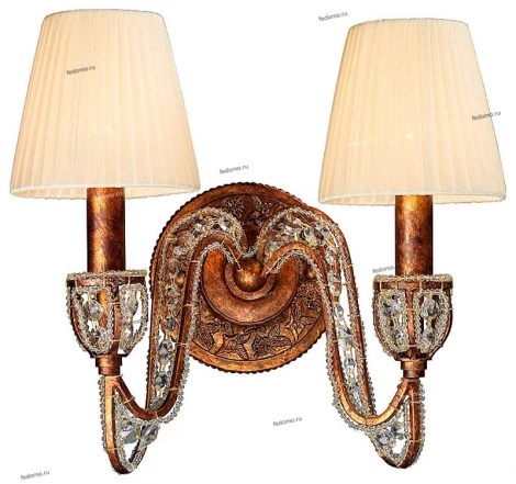 Бра N-Light 623 6230/2 spanish bronze