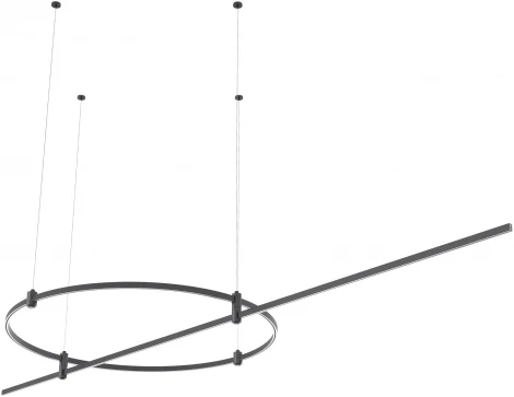 Готовая конструкция для модульных светильников Farm без светильников, без блока питания ST Luce Farm ST8058.412.28 (на тросе)
