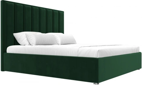 Кровать интерьерная Афродита 180 (Зеленый/Велюр) Лига Диванов арт.120579