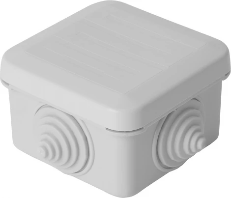 Коробка разветвительная (серый) Stekker 39997