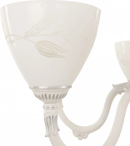 Подвесная люстра Arte Milano AM343837 347837/5 WT+SL (220V, на цепи)