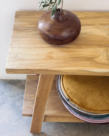 Банкетка La Forma (ex Julia Grup) Safara (Дерево,Тик)