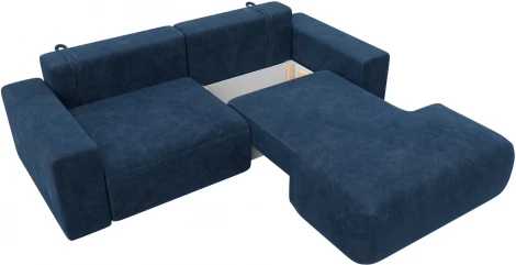 Диван угловой Лига-036 НПБ Классик правый угол Лига Диванов (Велюр) арт.127727