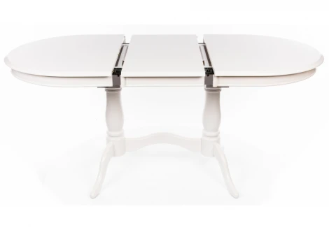 Стол раскладной Woodville Elva молочный 1192