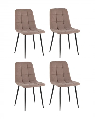 Стул Одди Original велюр латте 4 шт. Stool Group УТ000042235