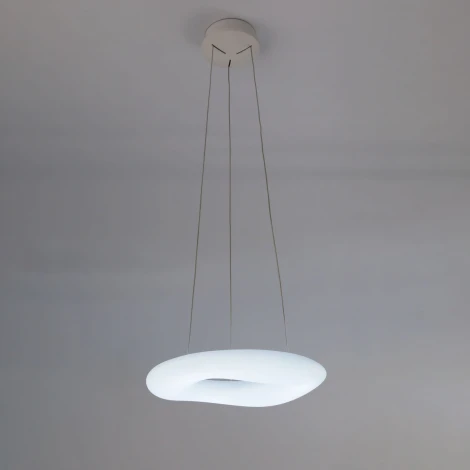 Подвесная люстра RGB Citilux Стратус Смарт CL732A520GS (LED, 220V, умный дом - Алиса, Маруся, Сири, на тросе, кольцо)