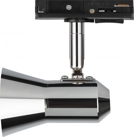 Трековый светильник однофазный ЭРА TR37-GU10 CH (220V)