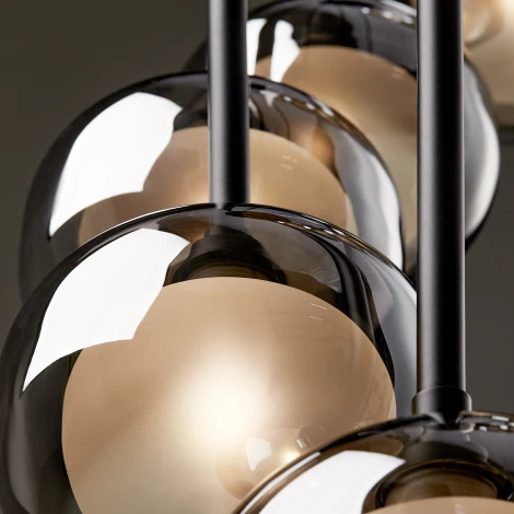 Подвесной светильник каскадный Freya Shimmer FR5435PL-10B (220V, на проводе)