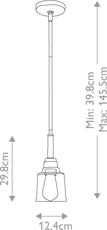 Подвесной светильник Kichler Aivian KL-AIVIAN-P-WBR (220V)