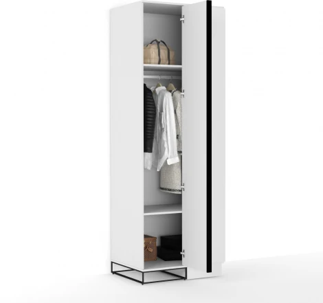 Шкаф угловой универсальный City белый R-Home арт.401055102h