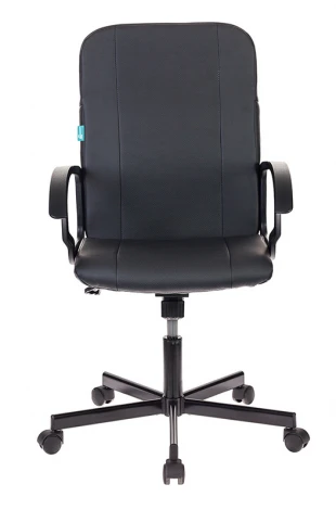 Кресло Бюрократ CH-551 черный Leather Black эко.кожа крестовина металл черный