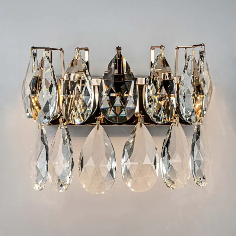 Бра светодиодное хрустальное с регулировкой цветовой температуры Modelux MODELUX ML.6900.300 GD