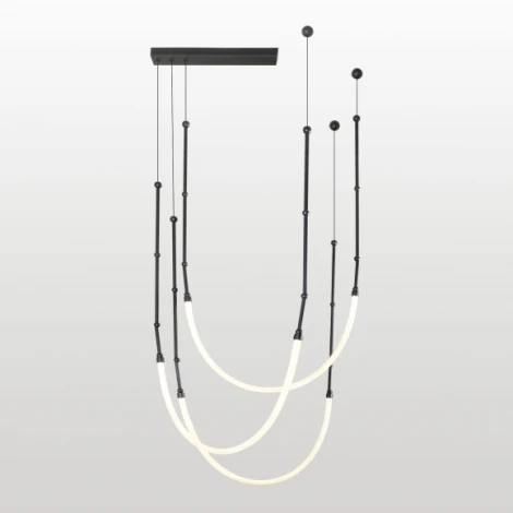 Подвесной светильник с гибким неоном Lussole Skew LSP-7318 (LED, 220V, на проводе)