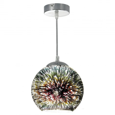 Подвесной светильник Lussole Lgo Ammon LSP-0197 (220V, на проводе, шар, IP21)