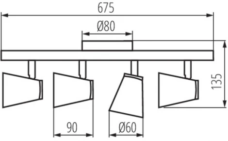 Спот на штанге Kanlux ENALI 28768