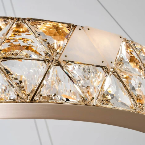 Подвесная люстра светодиодная с регулировкой цветовой температуры Modelux MODELUX ML.6982.800P GD