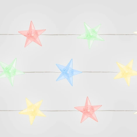 Гирлянда линейная Feron CL572 41649 Звездочки, статичная, 4,5м USB мультиколор