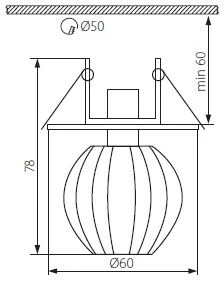 Встраиваемый точечный светильник Kanlux HOLY 8663 (220V, шар)