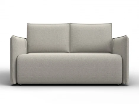 Диван прямой Лига-117 (ЛДСП,Брус,Фанера,Рогожка/Бежевый) Лига Диванов 137004