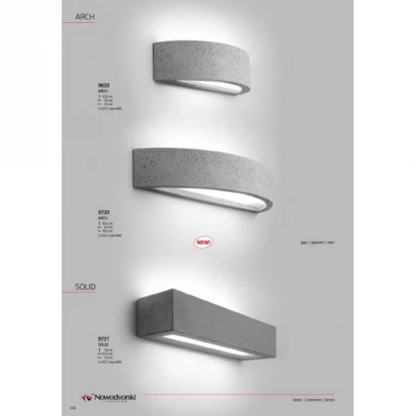 Настенный светильник Nowodvorski Arch 9720