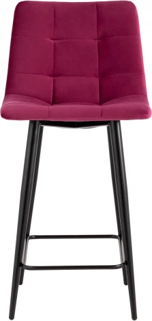 Стул полубарный Stool Group Джанго велюр винный высота сиденья 60 см УТ000036034