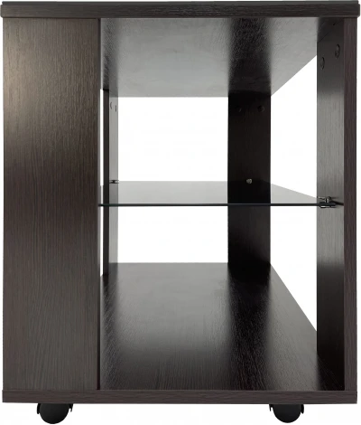 Стол журнальный BeautyStyle 5 венге/стекло черное от фабрики Mebelik