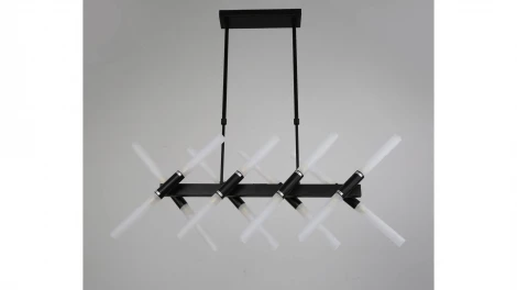 Потолочная люстра Lumina Deco Alford  LDP 6036-16 BK