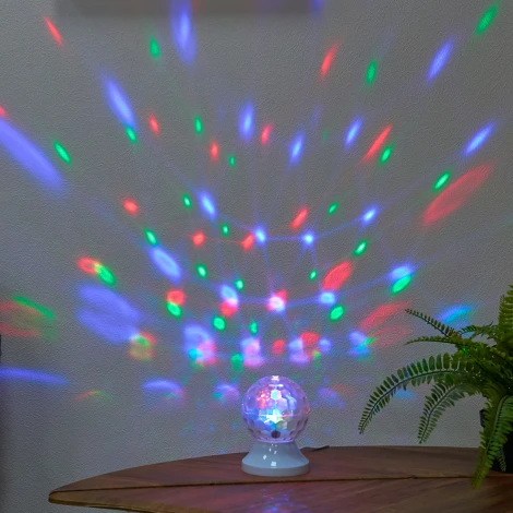 Светодиодный светильник-проектор, кабель с вилкой Volpe ULI-Q311 ULI-Q311 3,5W/RGB WHITE