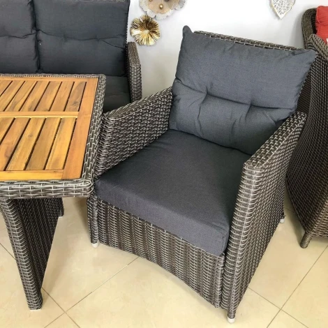Комплект плетеной мебели AFM-308G Brown/Grey Afina