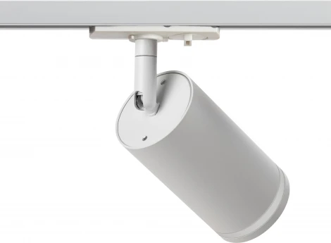 Трековый светильник однофазный TR52 - GU10 WH под лампу белый Б0054165 ЭРА (220V)