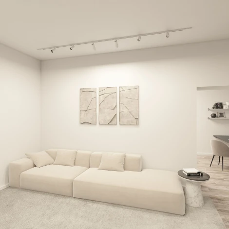 Трековый светильник однофазный Denkirs Scope DK6060-BW+WH (220V)