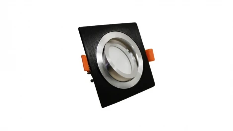 Встраиваемый точечный светильник Lumina Deco Luka LDC 8062-L90 BK+SL