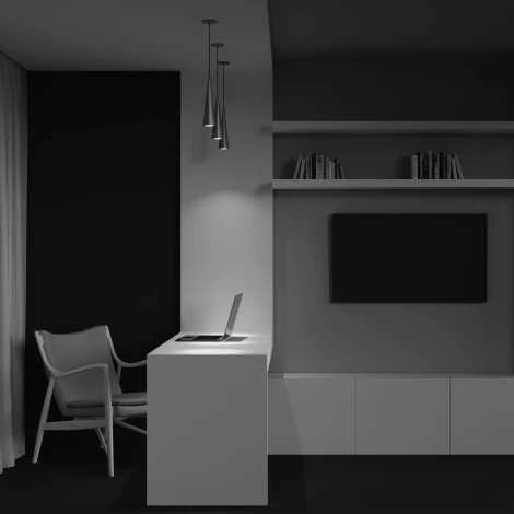 Подвесной светильник Nevill GU10 1x40Вт Maytoni Technical P318-PL-01-N (220V, на проводе)