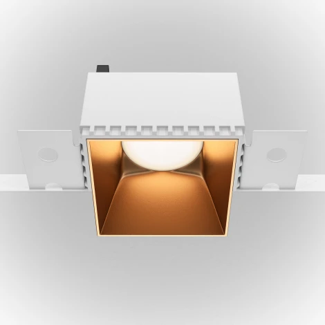 Встраиваемый светильник под гипсокартон Share GU10 1x20Вт Maytoni Technical DL051-01-GU10-SQ-WMG (220V)