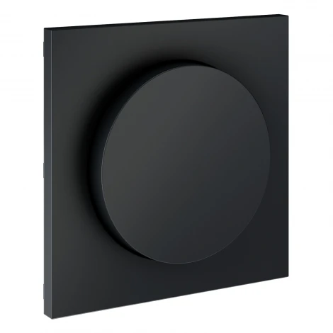 Накладка для светорегулятора поворотно-нажимного Voltum S70 VLS002007 (графит)